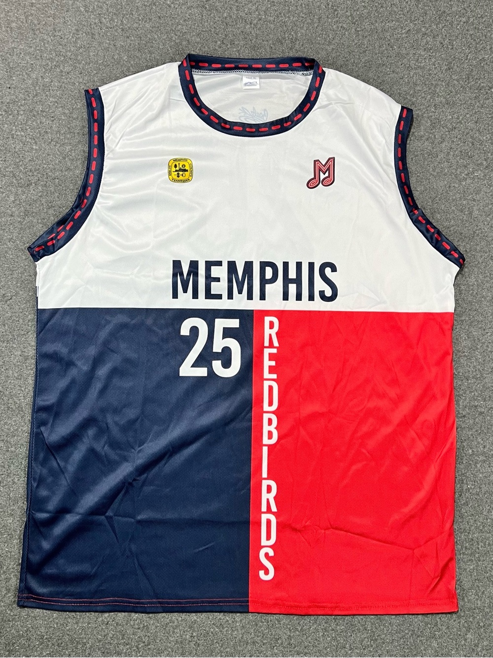 Memphis Redbirds MiLB Sleeveless SGA Promo Baseball Jersey Size XL St Louis